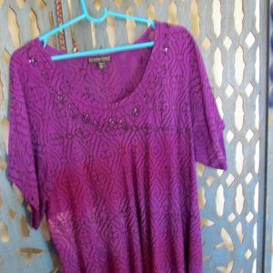 Fuscha Purple Short Dress NWOT